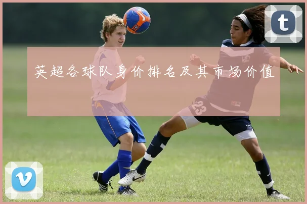 英超各球队身价排名及其市场价值